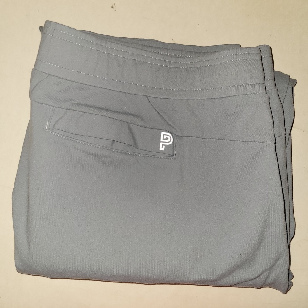 Public Rec All Day Every Day Activewear Pants Men Size 40x29 Gray Drawstring